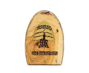 God Bless Our Home Olive Wood Key Holder