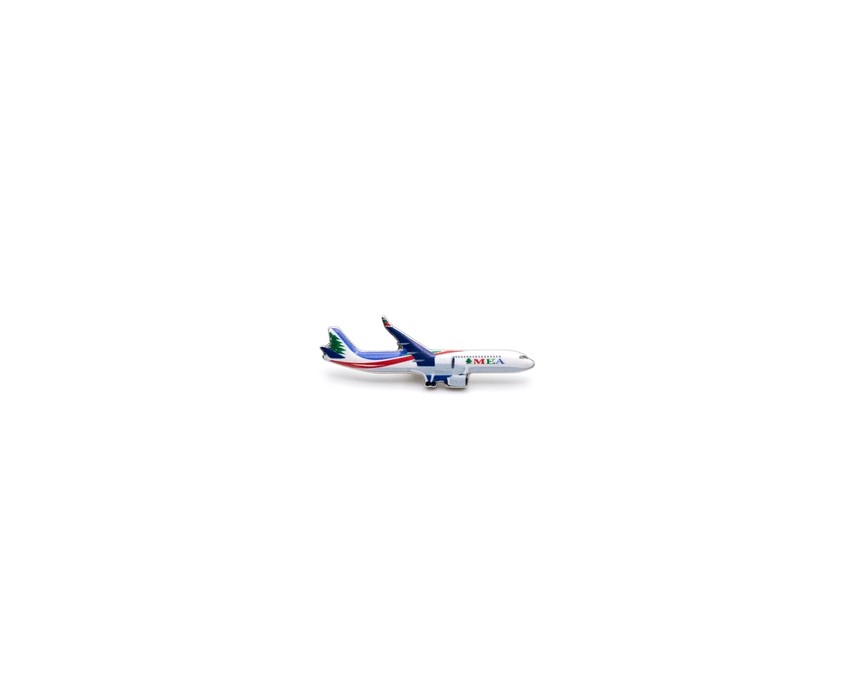 MEA Plane Enamel Phone Sticker