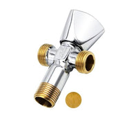 Bambolina Brass Angle Valve Two Output 1/2