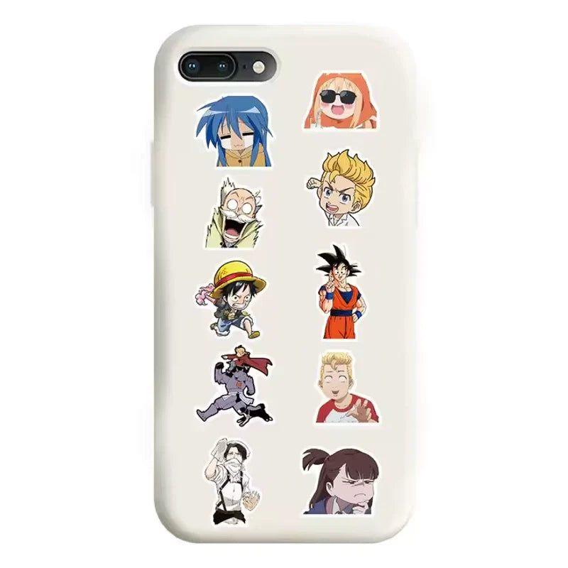 Anime Mix Sticker Set of 50 pieces