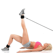 Cable Machine Ankle Straps Pair