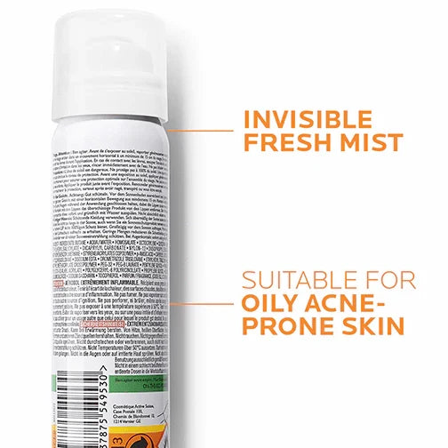 Anthelios SPF 50 Invisible Face Mist Anti-Shine 75ml