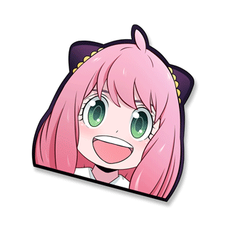 Lenticular Sticker - Anya Spy X Family 3D Motion Sticker