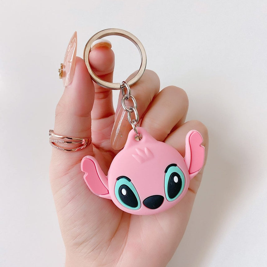 Angel Silicone Protective Cover For Apple AirTag GPS Case Tracker  Keychain