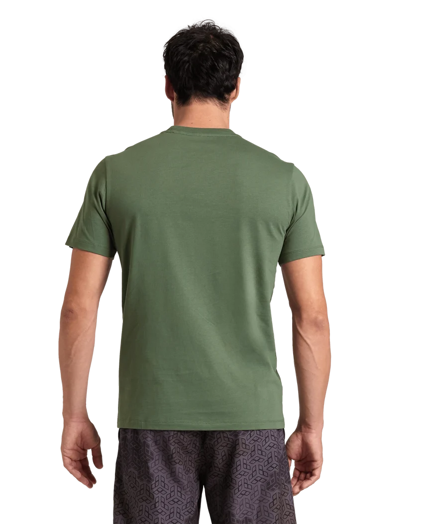 Arena Unisex Cotton Logo T-shirt Sage