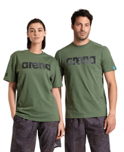 Arena Unisex Cotton Logo T-shirt Sage