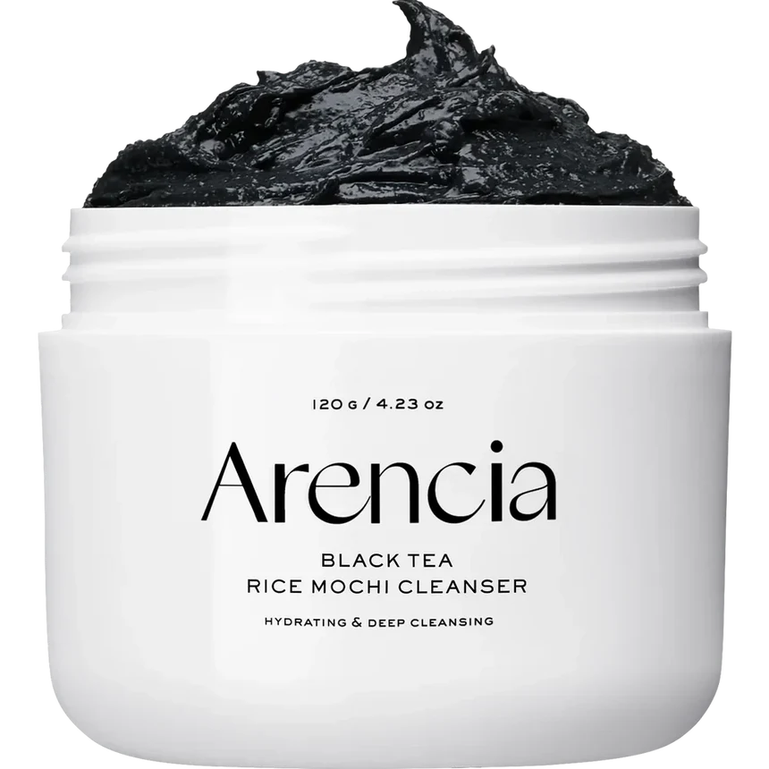 Black Tea Rice Mochi Cleanser 120g