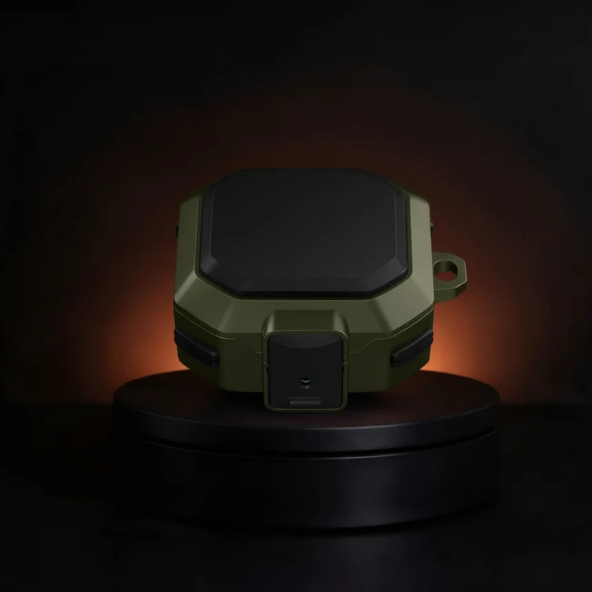 army green armored case for samsung galaxy buds from inkbee store lebanon