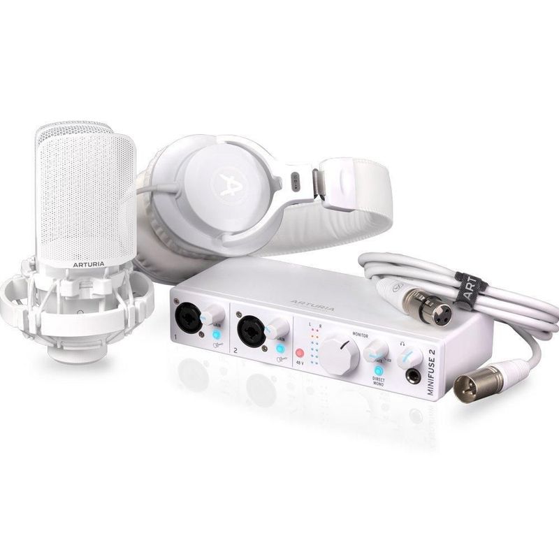 Arturia MiniFuse Recording Pack (Multiple Colors Available)