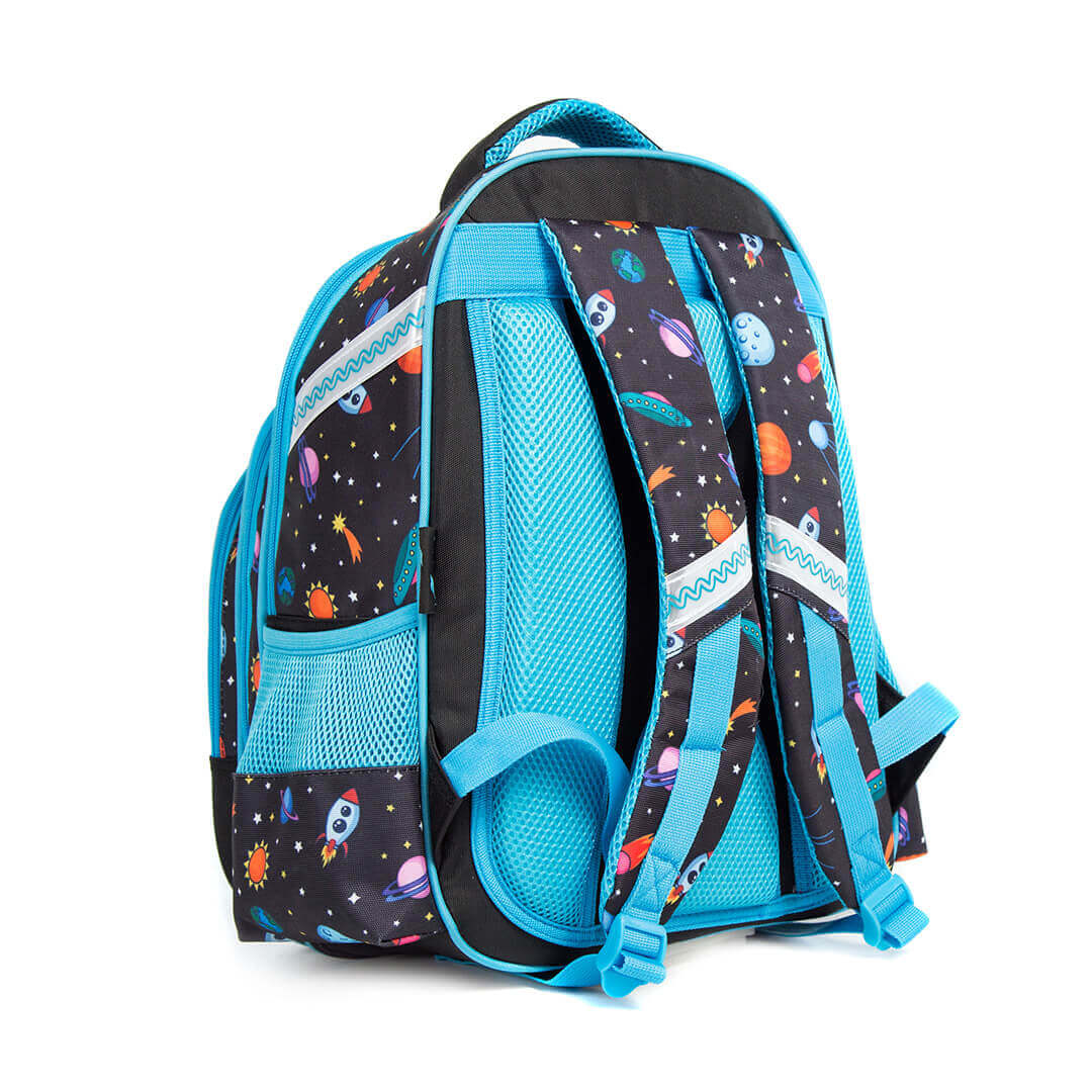 3-Piece Astronaut Space-Themed Backpack Set