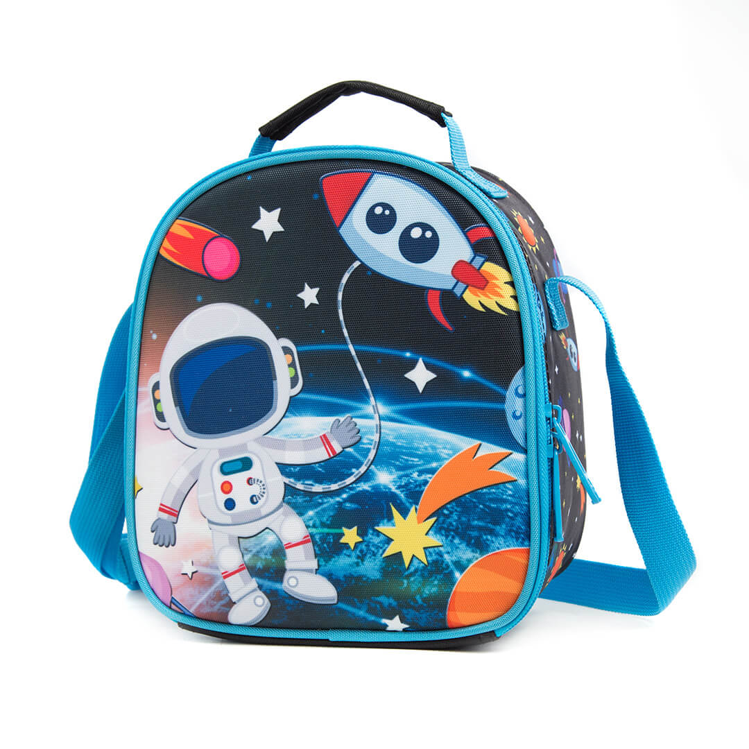 3-Piece Astronaut Space-Themed Backpack Set