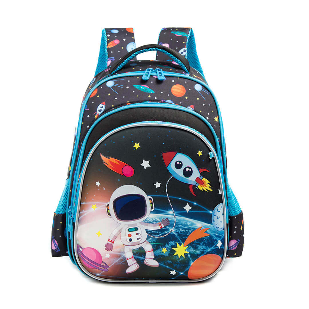 3-Piece Astronaut Space-Themed Backpack Set