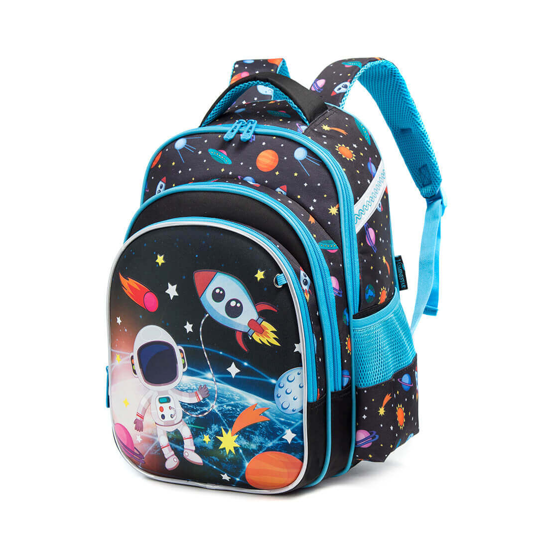 3-Piece Astronaut Space-Themed Backpack Set