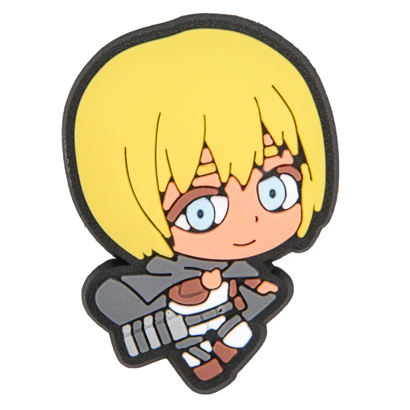 Armin Alert Attatck on Titan Shingeki No Kyojin Croc Charms for Crocs | Jibbitz