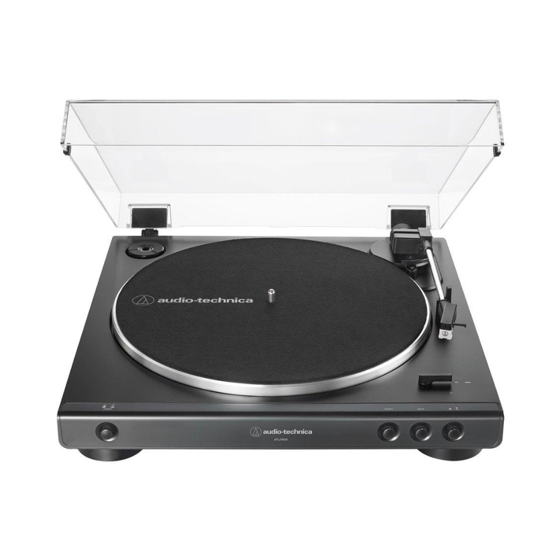Audio-Technica LP60X Fully Automatic Belt-Drive Turntable, Black