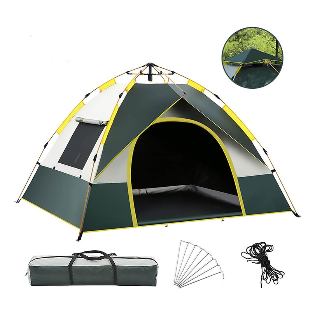 Automatic Waterproof Breathable Camping Tent 3-4 Persons