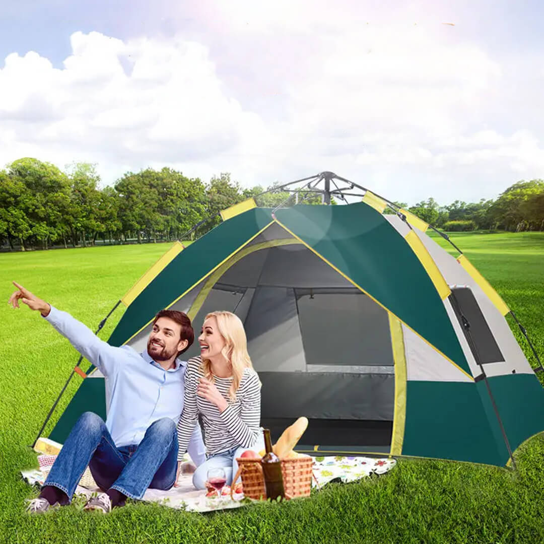 Automatic Waterproof Breathable Camping Tent 3-4 Persons