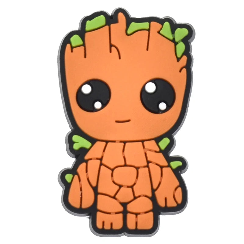 Marvel and DC Superheroes Croc Charms for Crocs | Jibbitz Groot
