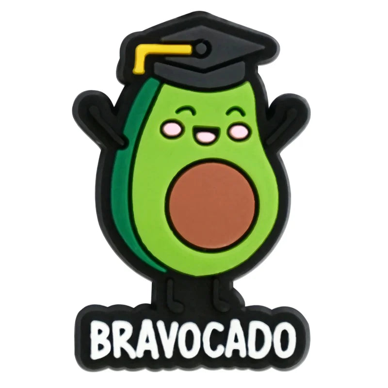 Bravocado Avocado Fruits and Vegetables Croc Charms for Crocs | Jibbitz