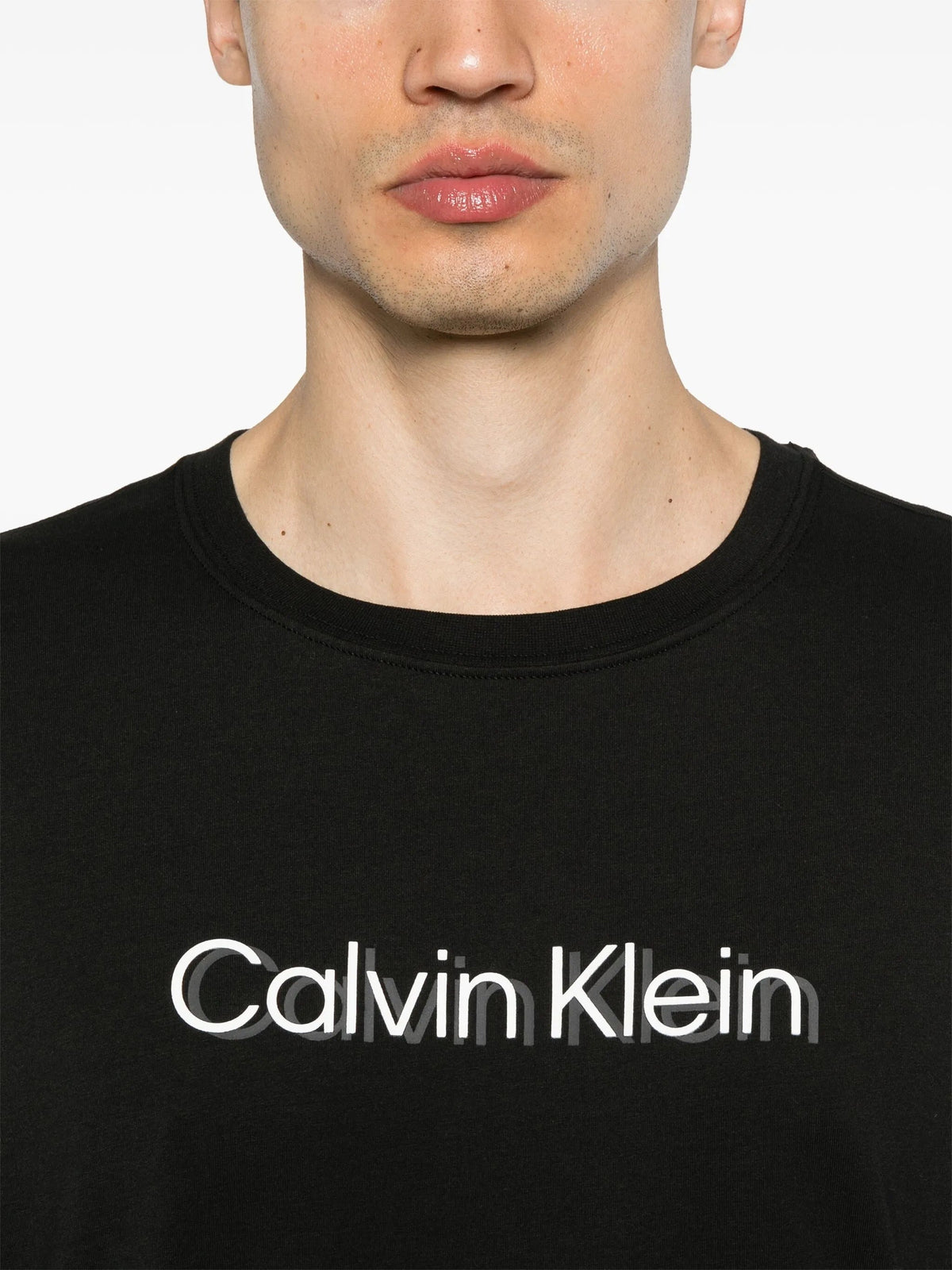 Calvin Klein Men Black Logo T-shirt