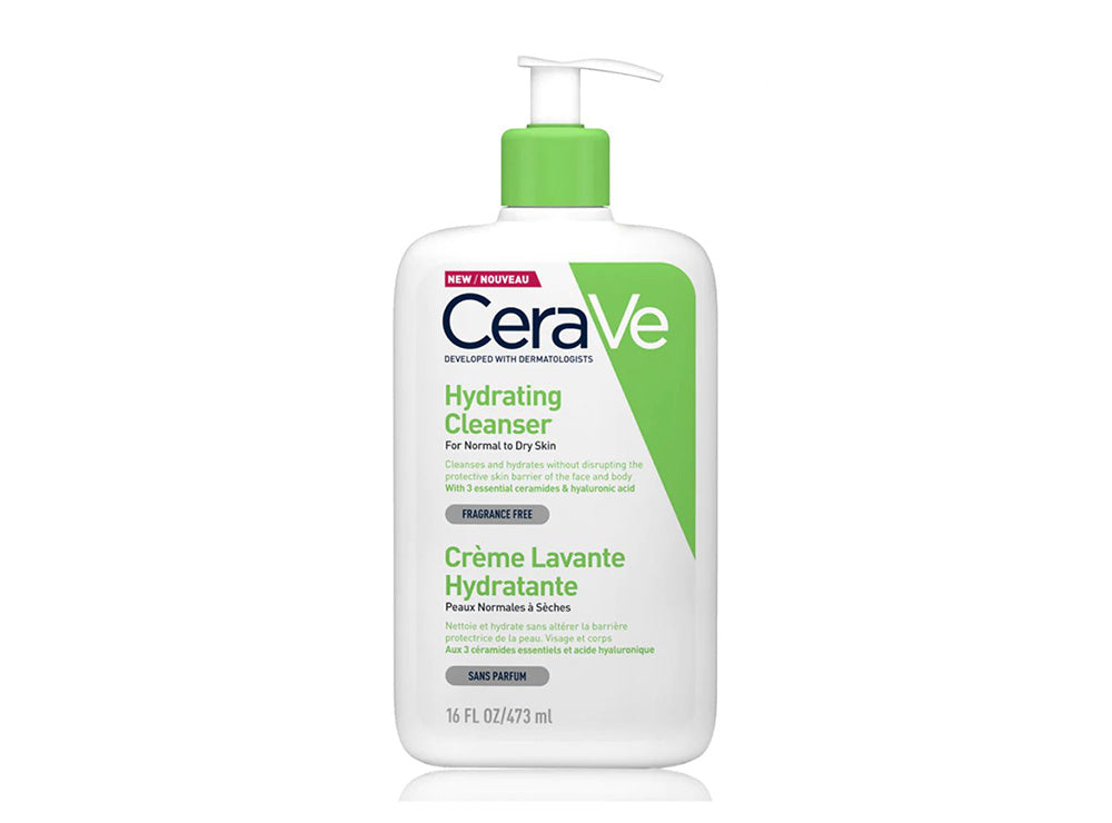 Cerave Hydrating Cleanser Parfum Free 473 ml