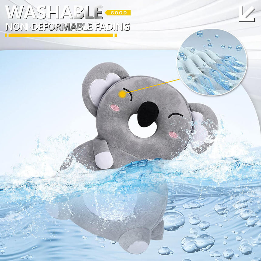 Washable baby protective headrest pillow for toddlers