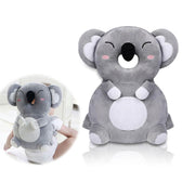 Baby head protector backpack koala grey for 4-24 months