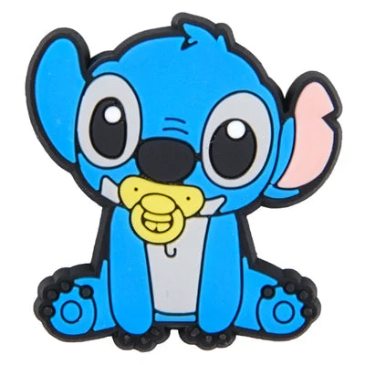 Baby Stitch With Pacifier in Mouth Croc Charm