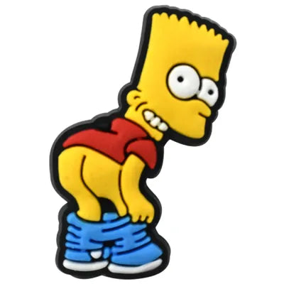 Bart Simpson Ass Jibbitz Croc Charms - Crocs