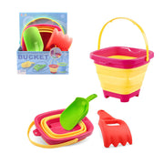 Foldable Sand And Snow Play Bucket Set