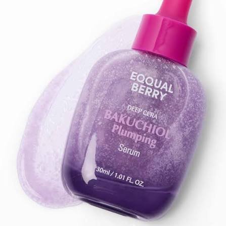 EQQUALBERRY Deep Cera Bakuchiol Plumping Serum, 30ml