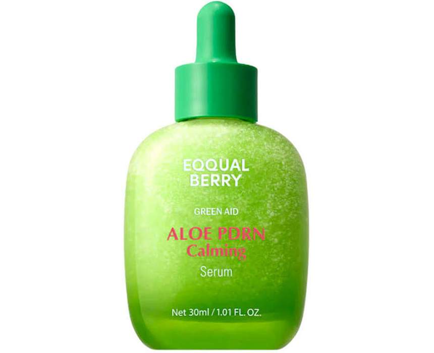 EQQUALBERRY Green Aid Aloe PDRN Calming Serum, 30ml