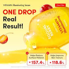 EQQUALBERRY Glow Filter Vitamin Illuminating Serum, 30ml