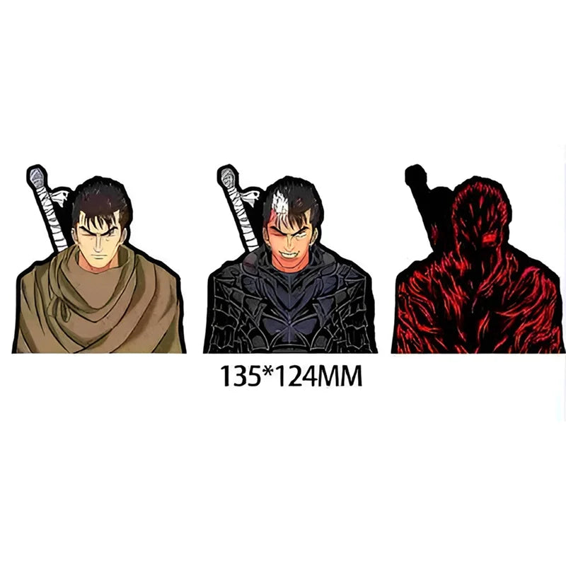 Berserk Guts 3D Motion Sticker