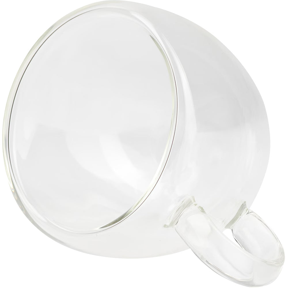 2 Pieces Set - Glass Double Wall High Borosilicate Cups Mugs 2 Pieces Set - Glass Double Wall High Borosilicate Cups 2 Pieces Set - Glass Double Wall High Borosilicate Cups Bergner