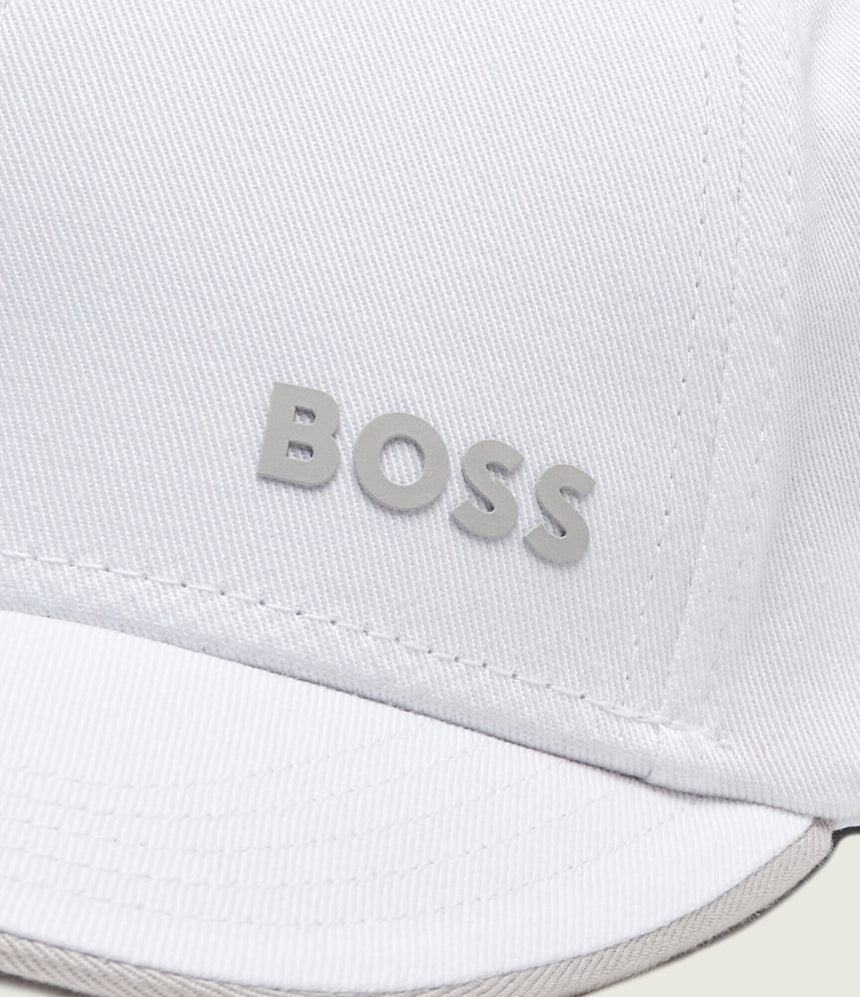 Boss - Cotton Twill Cap White