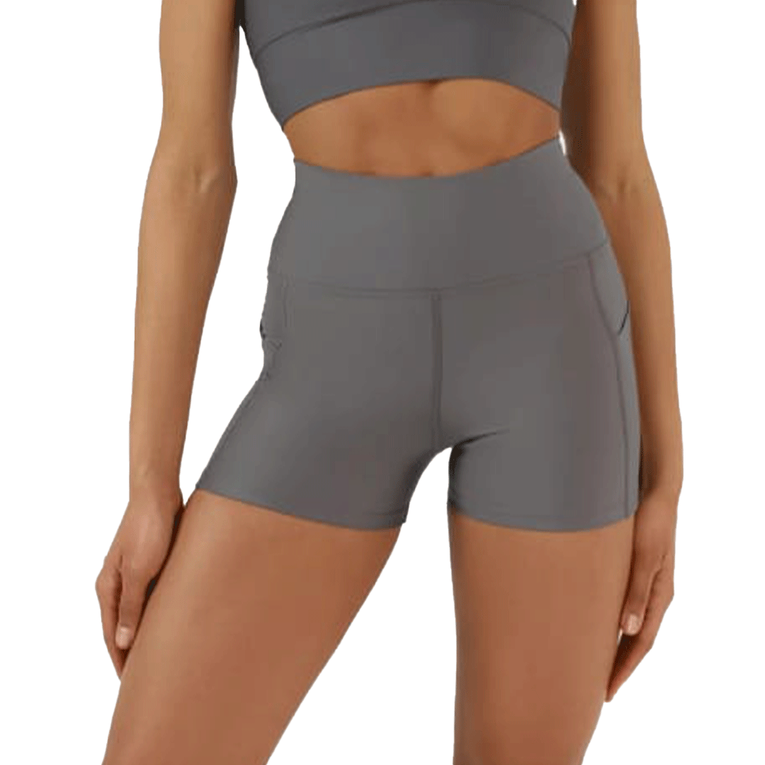 Cycling Shorts Tights Grey Women