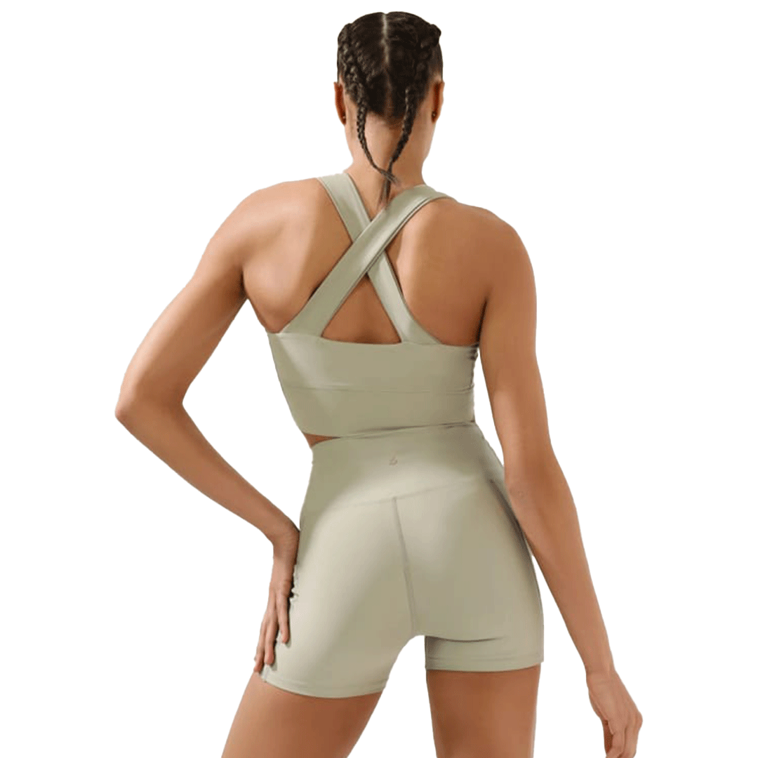 Bike Shorts Tights Light Green