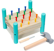 Wooden Knock Nails Toy