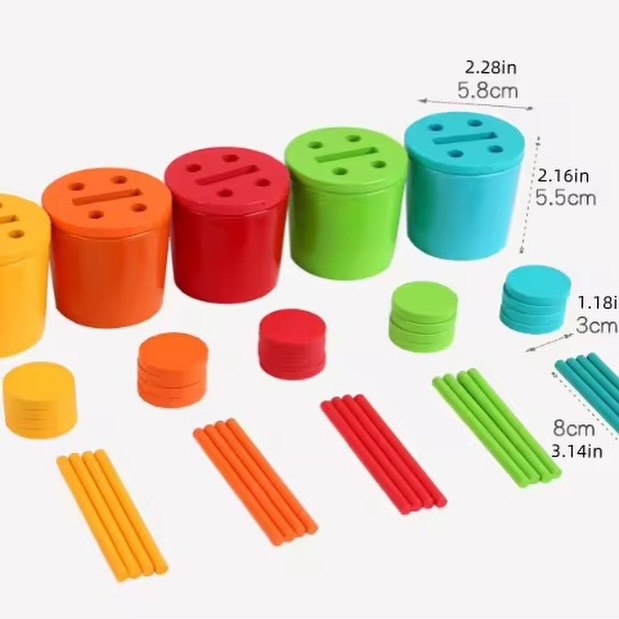 Color Matching Sorting Cups