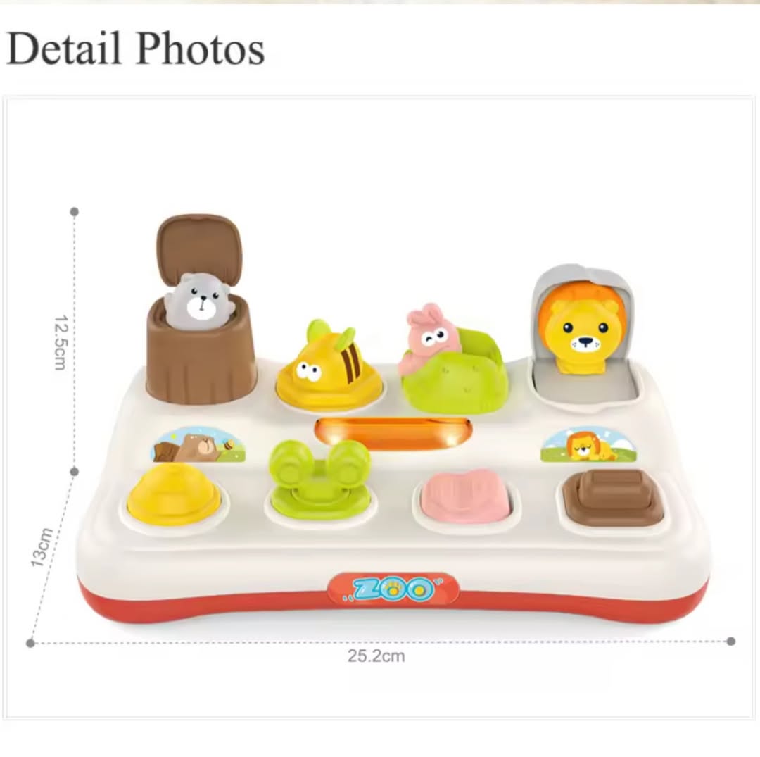 Peekaboo Pop-Up Animal Toy