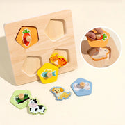 Wooden Animal Puzzle Toy