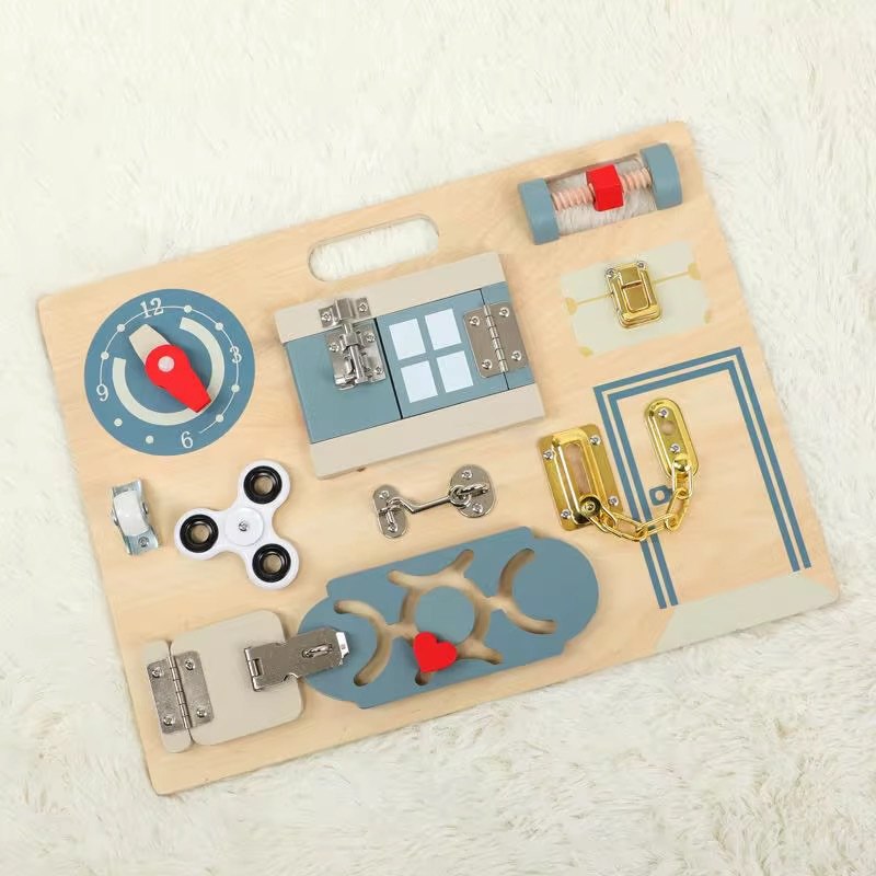 Wooden Busy Board Stand