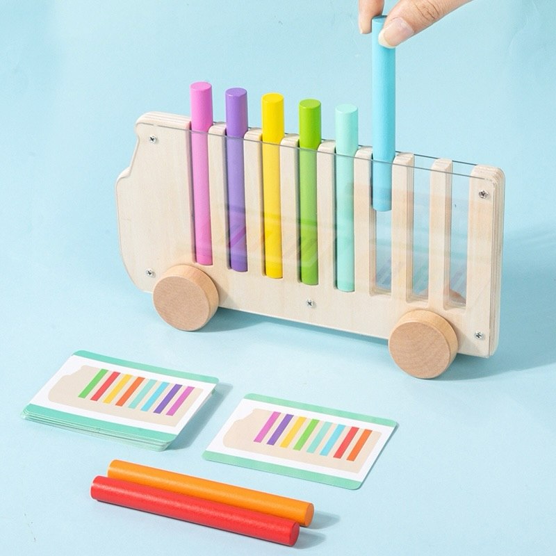 Color Matching Bus Toy