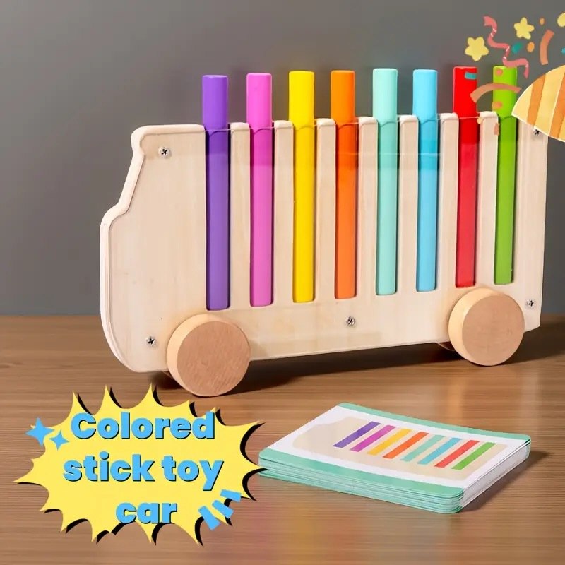 Color Matching Bus Toy