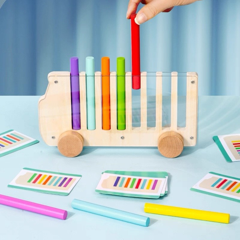 Color Matching Bus Toy