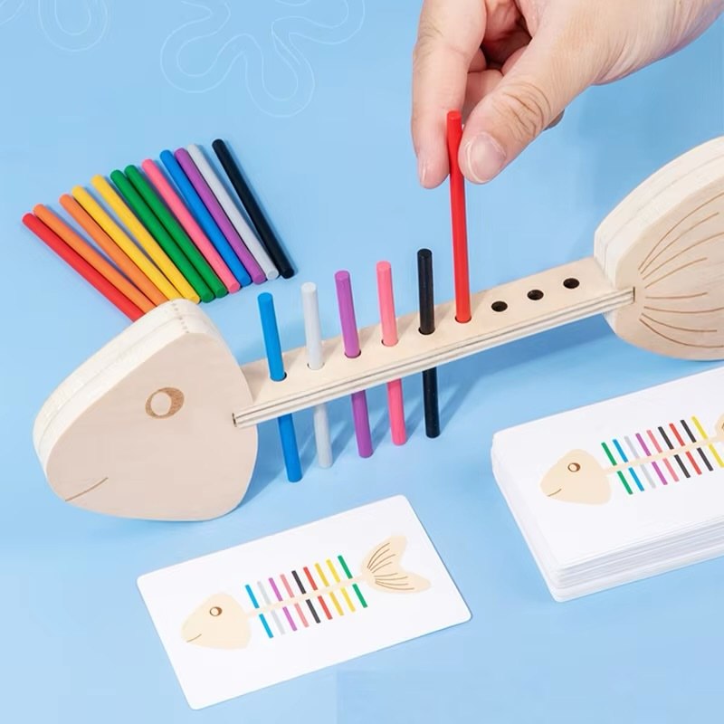 Fish Bone Matching Toy