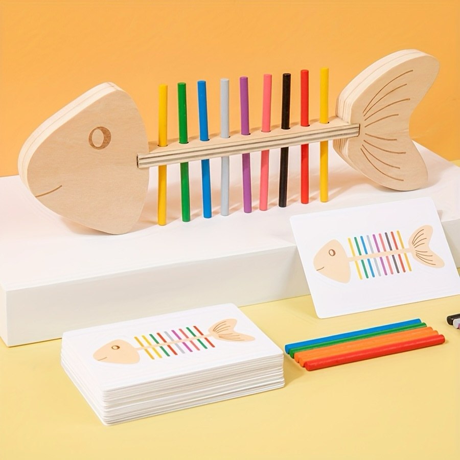 Fish Bone Matching Toy
