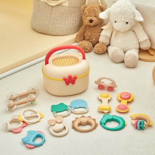 Musical Rattle Teether Set