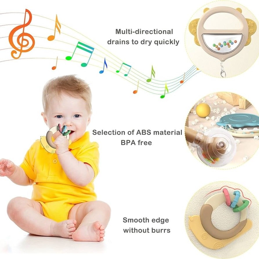 Musical Rattle Teether Set